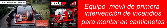 20XR  equipo mpvil para primera intervencion de incedios  para montar en canmionetas 